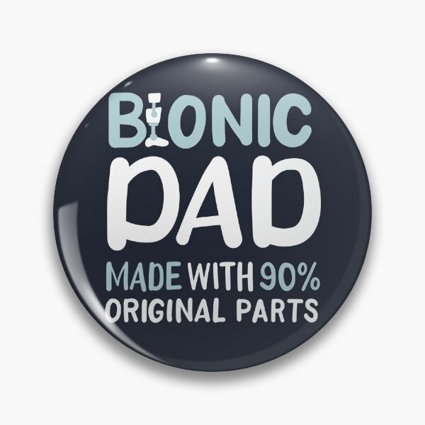 Item preview, Bionic Dad Made with 90% Orniginal Parts designed and sold by Bricke.