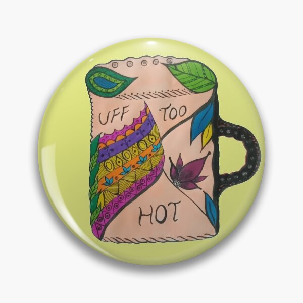 Aperçu de l'œuvre  Art de mandala fait sur la tasse dessinée à la main créée et vendue par Ewry.