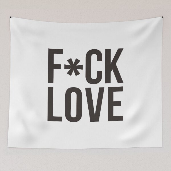 Item preview, fck love designed and sold by emiebogan.