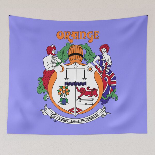 Item preview, Orange Amps Vintage Crest  designed and sold by PhillipTee.