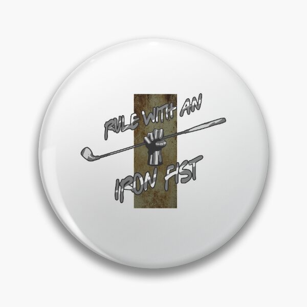 Item preview, Rule with an iron first gift for any golfer caddies designed and sold by sebastian3210.