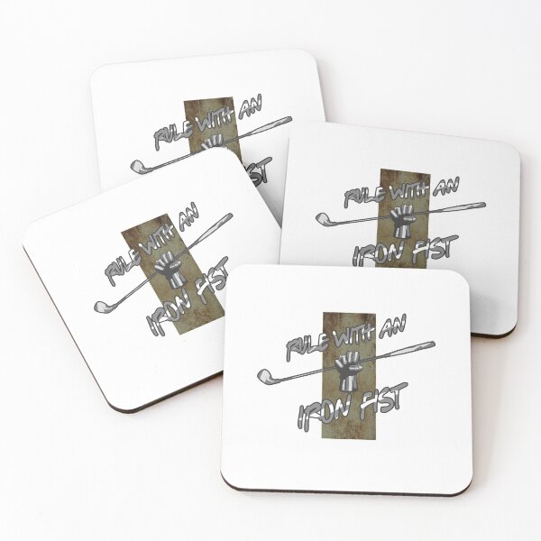 Item preview, Rule with an iron first gift for any golfer caddies designed and sold by sebastian3210.