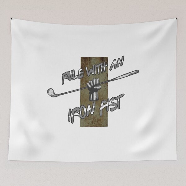 Item preview, Rule with an iron first gift for any golfer caddies designed and sold by sebastian3210.