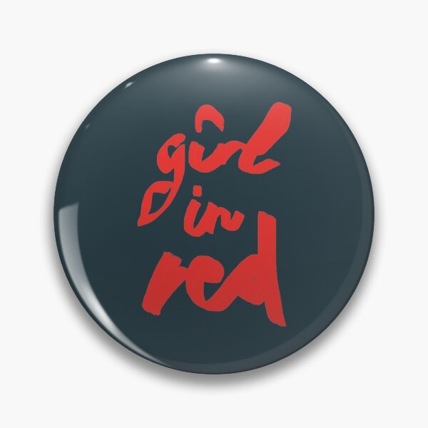 Item preview, girl in red brush logo designed and sold by art-by-taya.