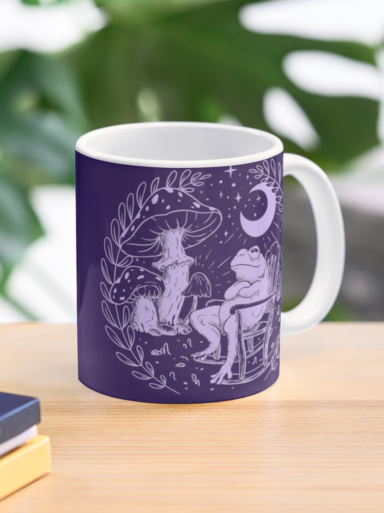 Personalized Mug Aesthetic Goblincore Deer Magician And Mushroom For  Christmas Funy 11 Oz White Ceramic Coffee Mug