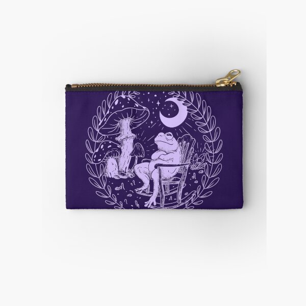 Item preview, Goblincore Aesthetic Cottagecore Frog Chilling - waiting for mushrooms to grow - Weirdcore Dreamcore Mycology Fungi Shrooms Forager Foraging Pet Mat Bandana Phrog designed and sold by Any Color Designs.