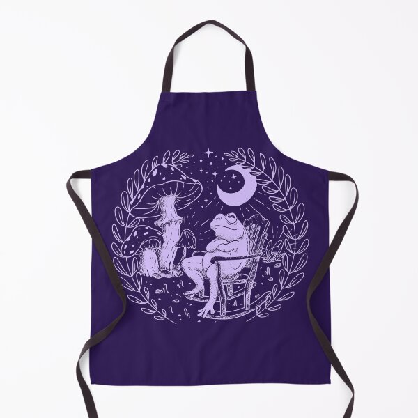 Item preview, Goblincore Aesthetic Cottagecore Frog Chilling - waiting for mushrooms to grow - Weirdcore Dreamcore Mycology Fungi Shrooms Forager Foraging Pet Mat Bandana Phrog designed and sold by Any Color Designs.