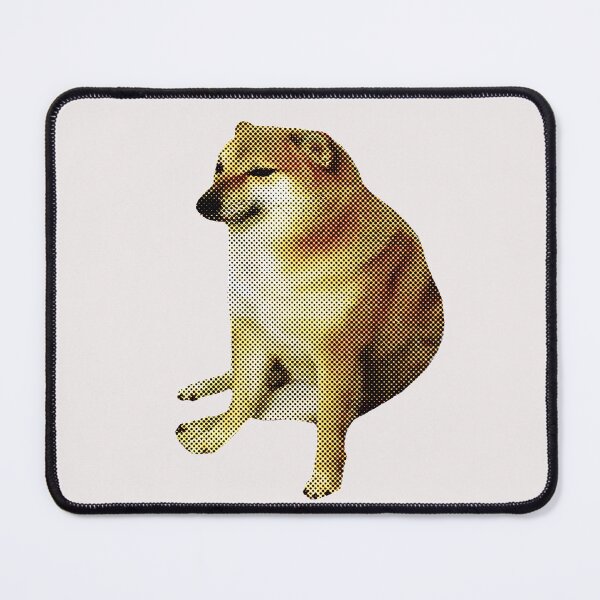 Item preview, Cheems (Halftone) designed and sold by manustore.