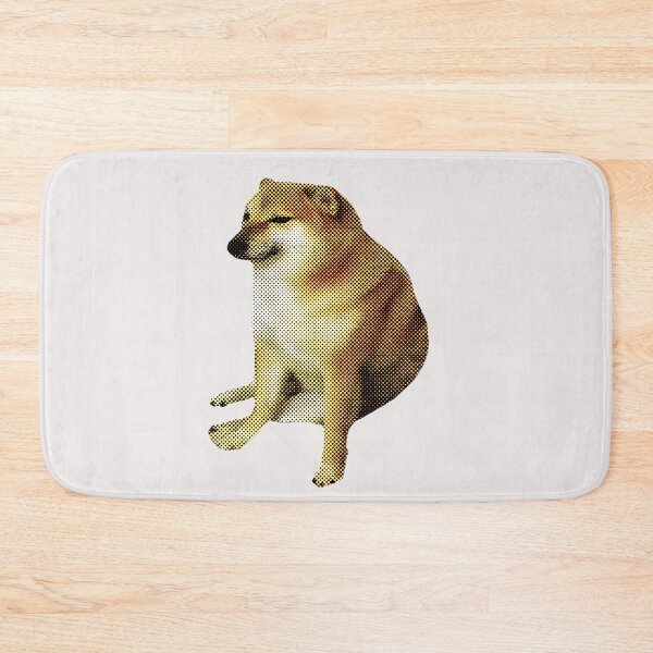 Item preview, Cheems (Halftone) designed and sold by manustore.