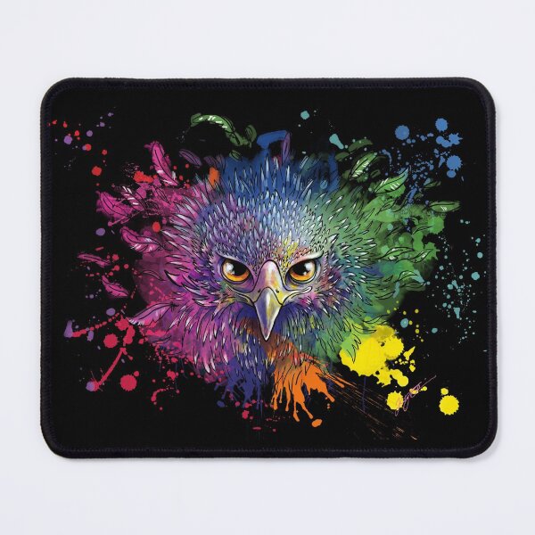 Item preview, Wild Eagle black background designed and sold by DevineArt.