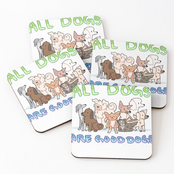 Item preview, all dogs are good dogs Sticker designed and sold by kaeleenoo.