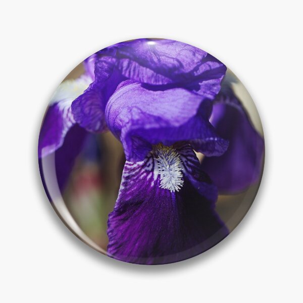 Item preview, Purple Bearded Iris  designed and sold by Joy Watson - Natural Light Photography .