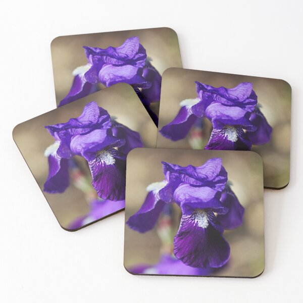 Item preview, Purple Bearded Iris  designed and sold by Joy Watson - Natural Light Photography .