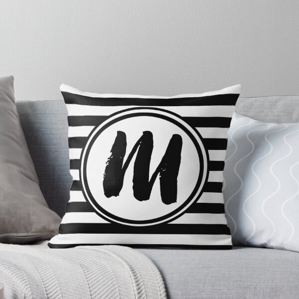 Item preview, M Striped Monogram designed and sold by lollylocket.