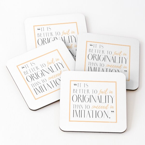 Item preview, HERMAN MELVILLE inspiring quote designed and sold by hahodesign.
