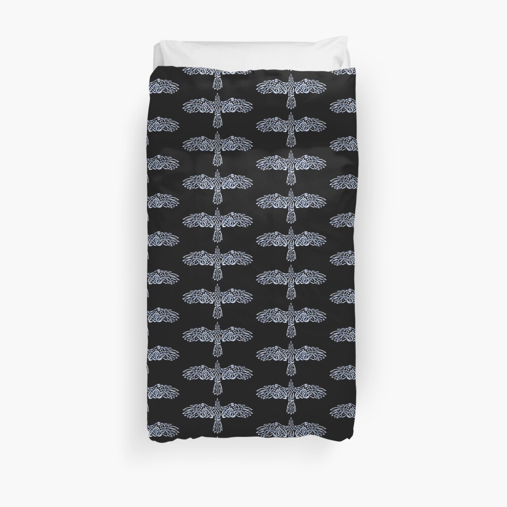 Celtic Raven Duvet Cover