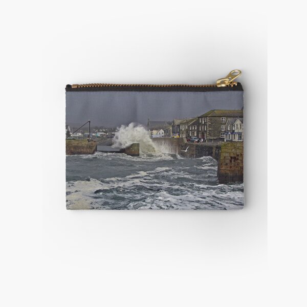 Item preview, " Another Storm lashes into Porthleven" designed and sold by mrcoradour.