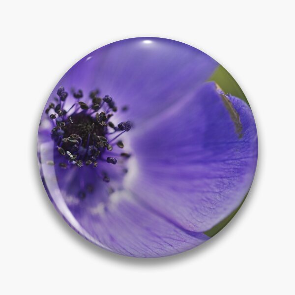 Item preview, Anemone Flower Blue Purple  designed and sold by Joy Watson - Natural Light Photography .