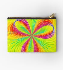 Colorful Flower Ribbons Studio Pouch