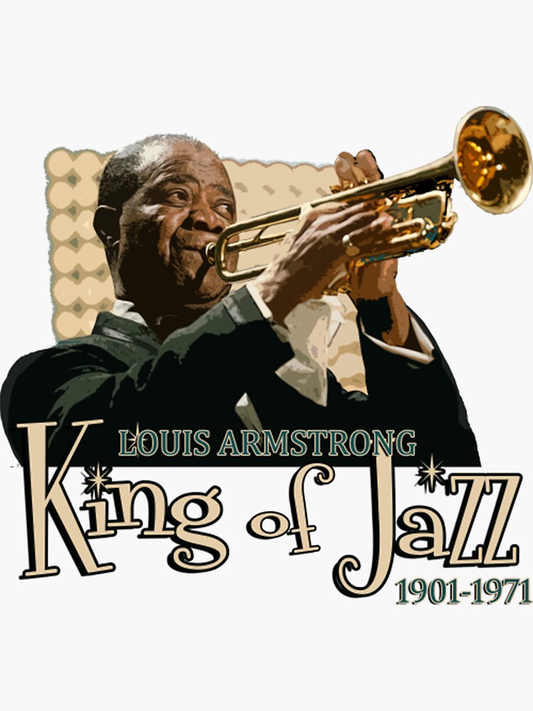Louis Armstrong Stickers for Sale