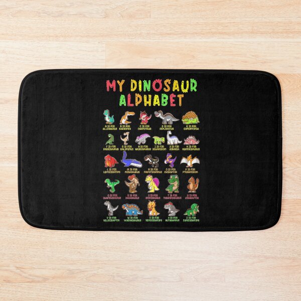 Item preview, Types Of Dinosaurs Alphabet Dino Identification designed and sold by pinkard.