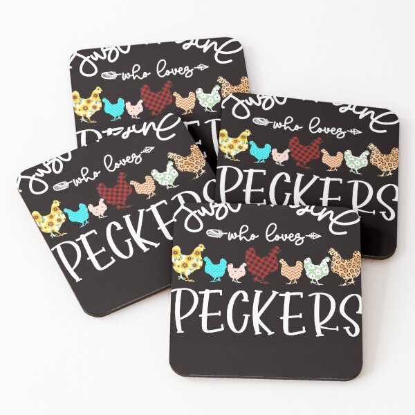 Item preview, Just A Girl Who Loves Peckers Funny Chicken Farmer Lovers designed and sold by JonathanJeffrey.