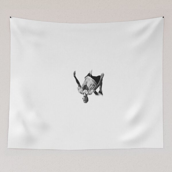 Item preview, Parkour athlete jumping drawing designed and sold by oanaunciuleanu.