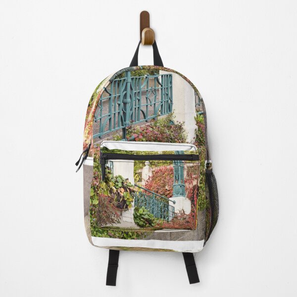 Item preview, Strudlhofstiege staircase detail autumn season Vienna Austria designed and sold by goceris.