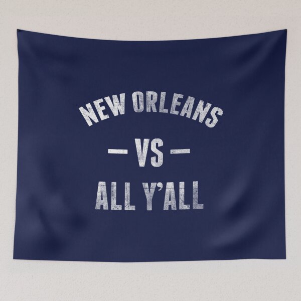 Item preview, New Orleans VS All YAll Fitted designed and sold by tranchanquan.