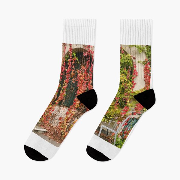 Item preview, Strudlhofstiege staircase detail autumn season Vienna  designed and sold by goceris.