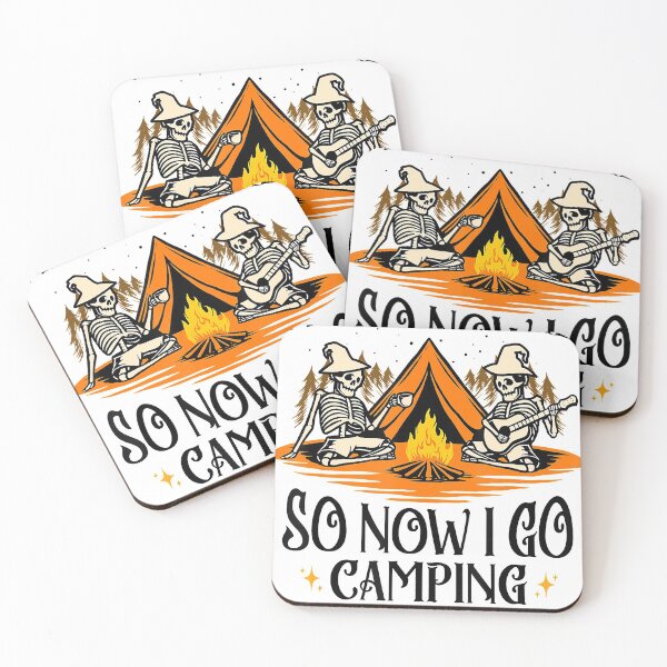 Item preview, My Broom Broke So Now I Go Camping Skeleton designed and sold by Michaelmansr572.