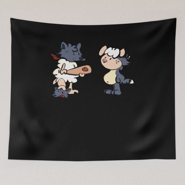 Item preview, Funny Ironic Wolf In Sheep Clothing designed and sold by Basti09.