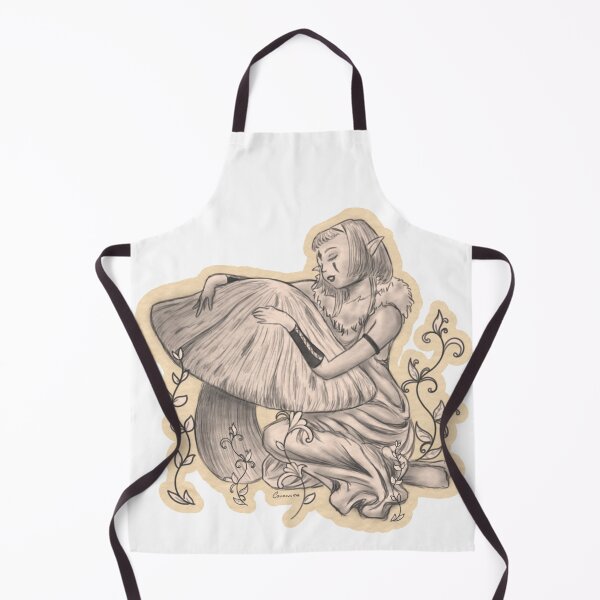 Item preview, Aurora Aksnes Forest Fairy Mushroom Beige designed and sold by Covancide.