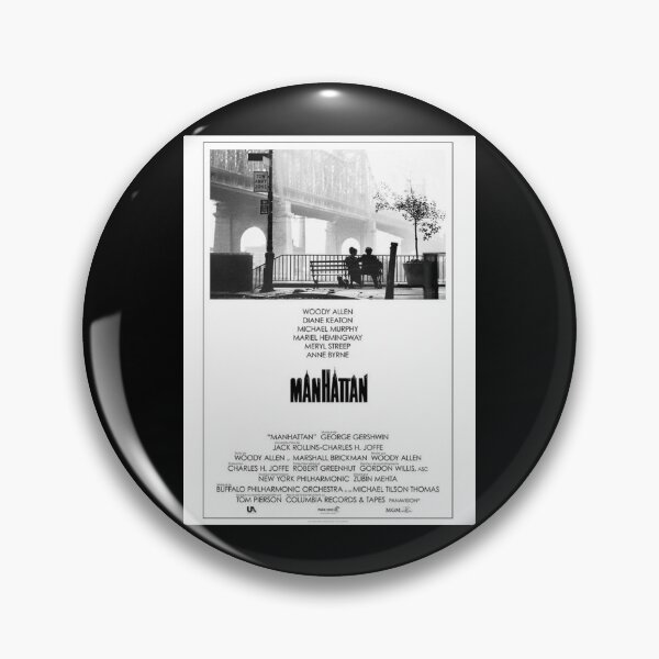 Item preview, Manhattan Poster Woody Allen Sticker designed and sold by rnhardtc.