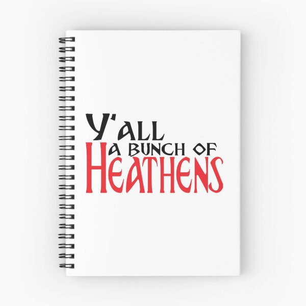 Item preview, Yall a bunch of heathens red designed and sold by tranchanquan.