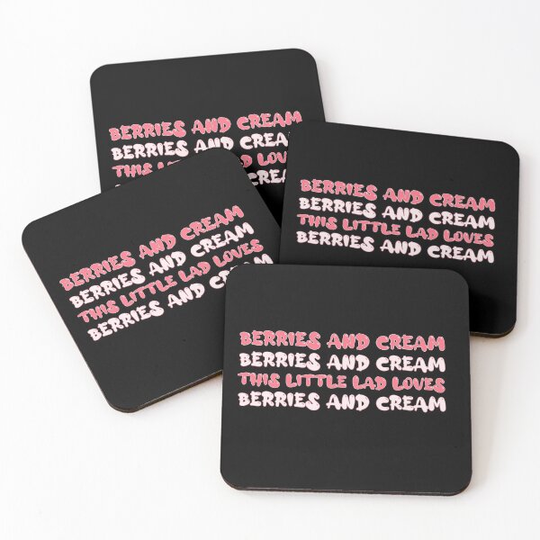 Item preview, little lad berries and cream designed and sold by champagnemoment.