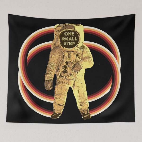 Item preview, One small step - space person designed and sold by MuggyandMo.
