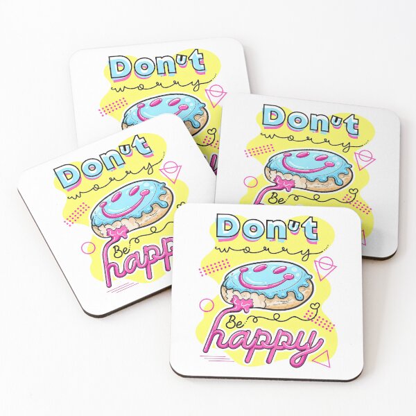 Item preview, Donut Worry Be Happy, Donut Worry, Donut, Worry designed and sold by graphic-genie.