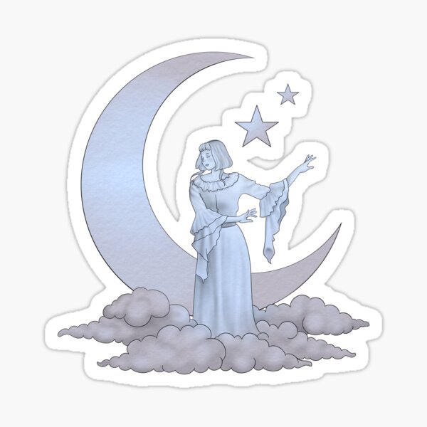 Item preview, Aurora Aksnes Moon Blue designed and sold by Covancide.