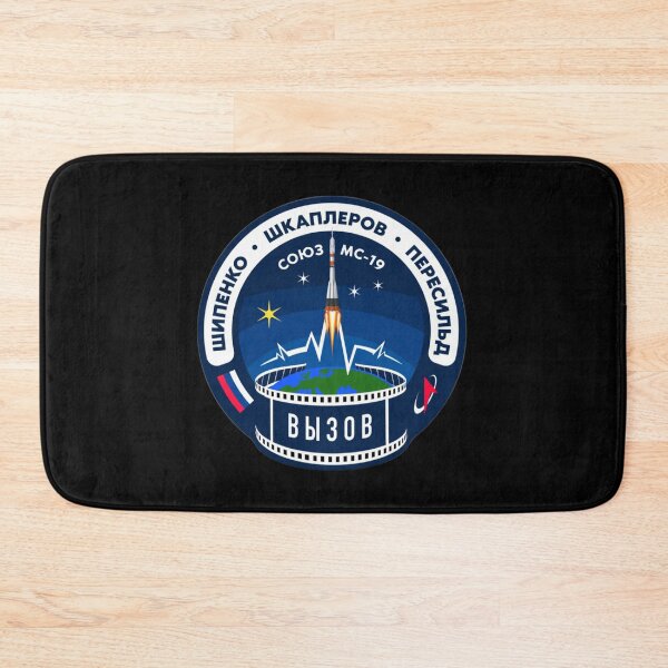 Item preview,  Soyuz MS-19 mission patch - Союз МС-19 designed and sold by trendistudio.