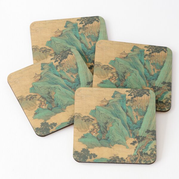 Item preview, Classical Chinese Art: Taoyuan Landscape by Qiu Ying designed and sold by Naturalist Prints.
