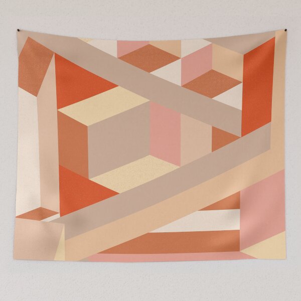 Item preview, Mid century abstract shapes autumn #bauhausart #modern designed and sold by MerleCallesen.
