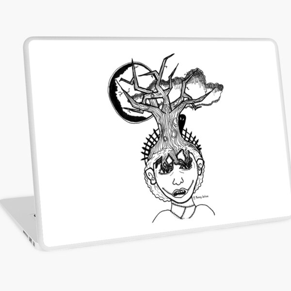 Tree for Inktober 2016 Laptop Skin