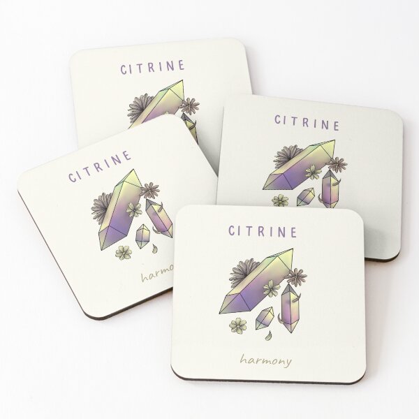 Item preview, Citrine Crystal Properties - Modern Witches designed and sold by MiaDelelai.