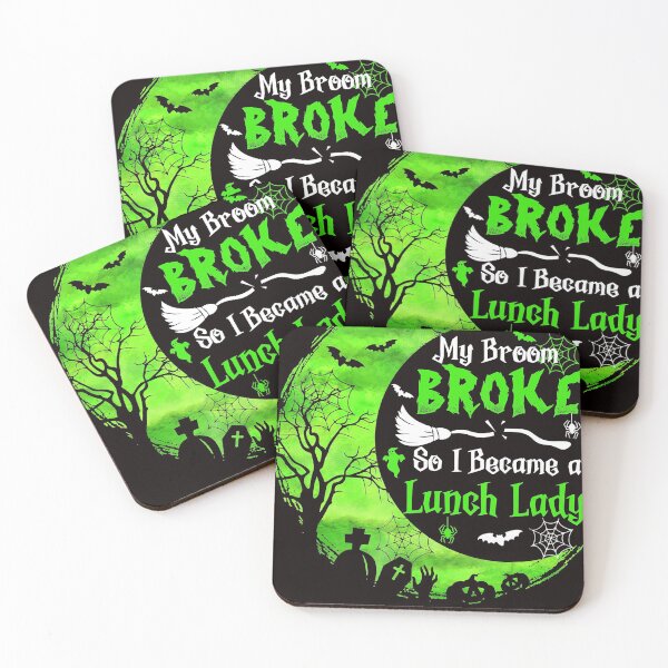 Item preview, My Broom Broke So I Became A Lunch Lady Life Halloween designed and sold by JonathanJeffrey.