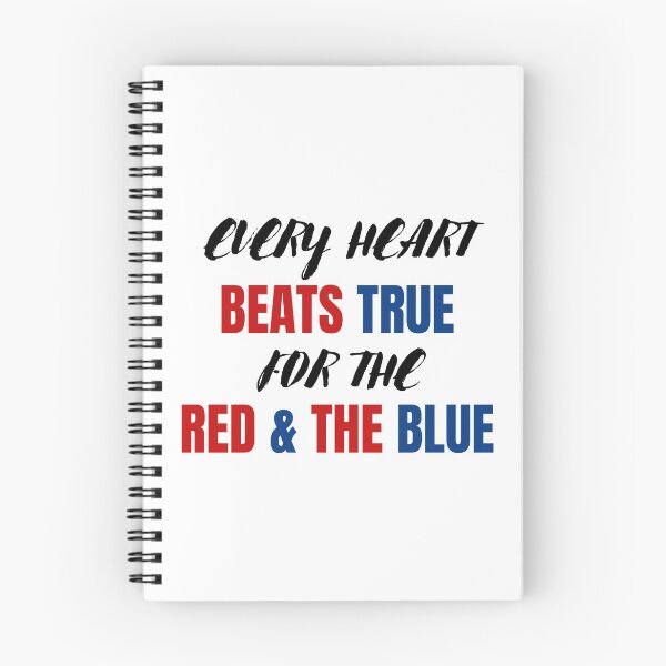 Item preview, EVERY HEART BEATS TRUE FOR THE RED & THE BLUE - DEMONS 2021 designed and sold by ijdesigns.
