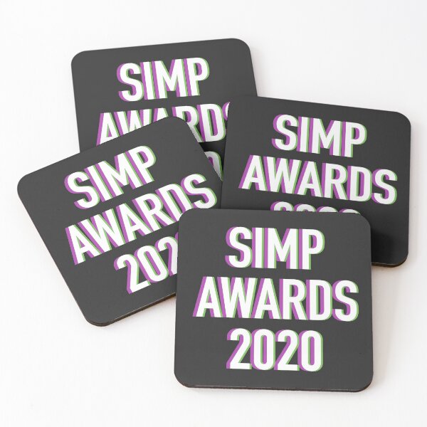 Item preview, SIMP AWARDS 2020 designed and sold by GlitchyTexture.