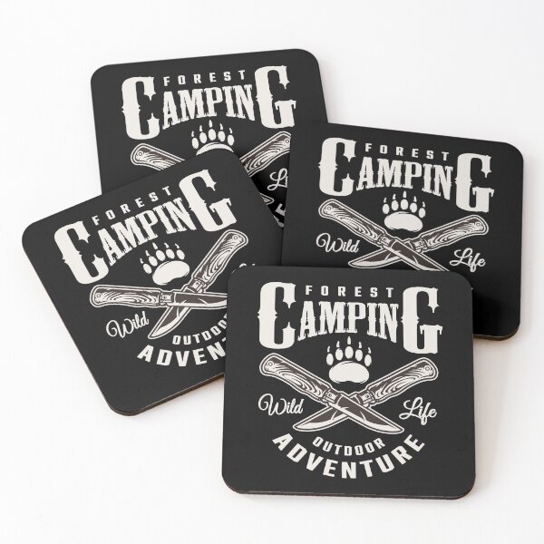 Item preview, Forest Camping Wildlife Outdoor Adventure designed and sold by Vector Scout Lab.