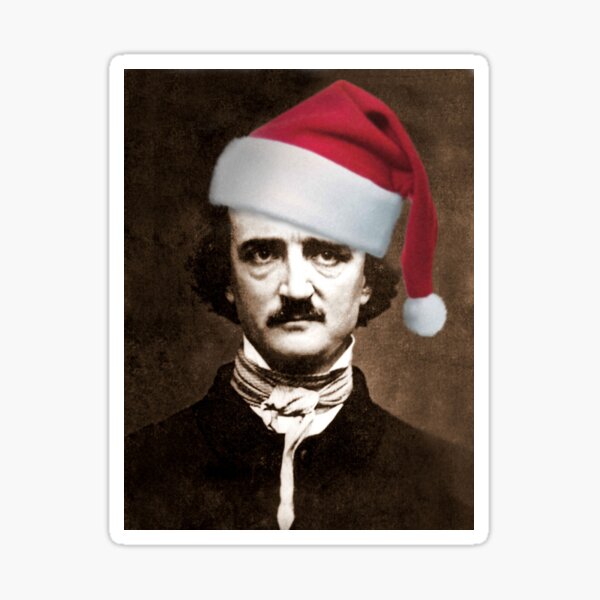 Poe Santa Sticker