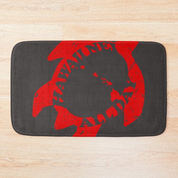 Item preview, Honu Hawaiian Islands (distressed red) by Hawaii Nei All Day Essential designed and sold by Monika8191.